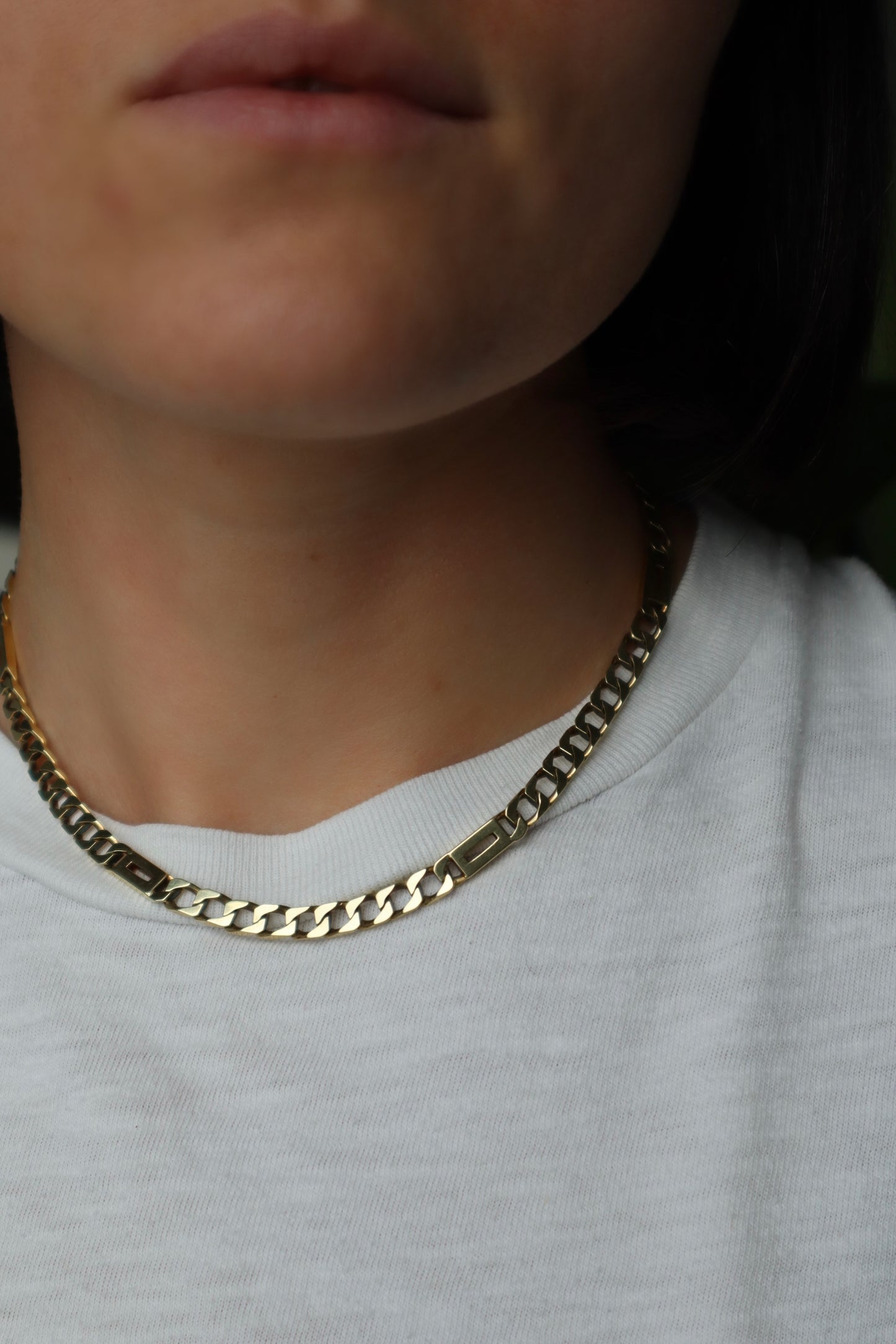 The Square Figaro Necklace