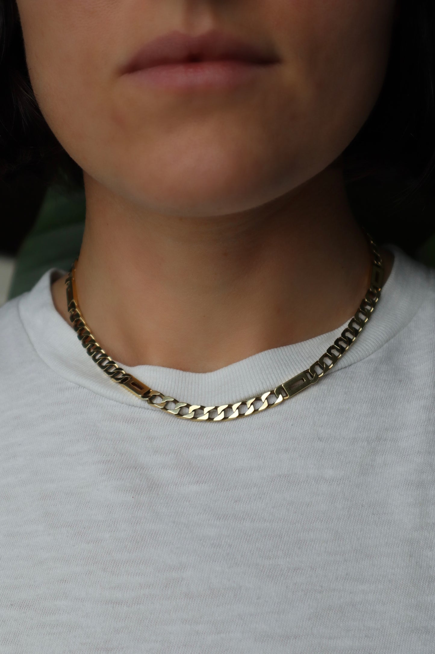 The Square Figaro Necklace