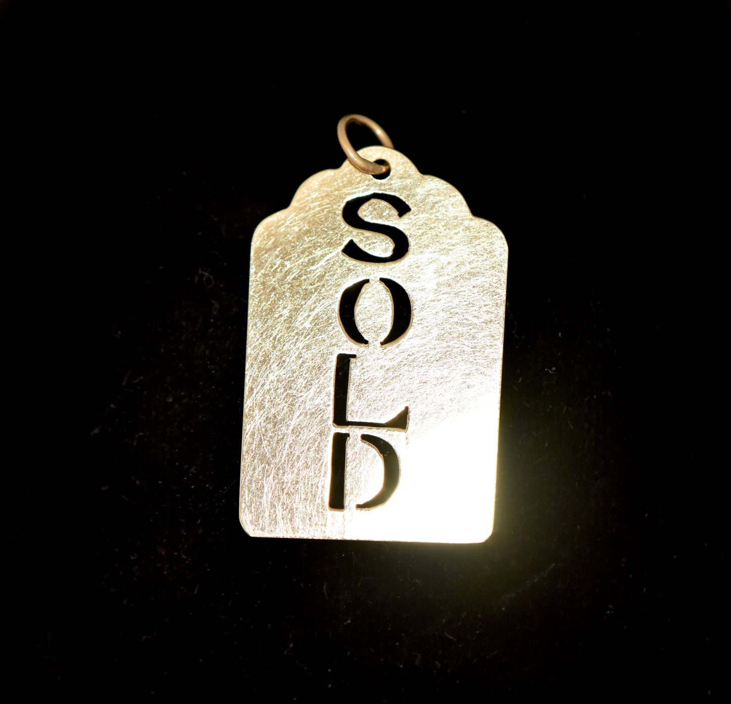 The SOLD Tag Pendant