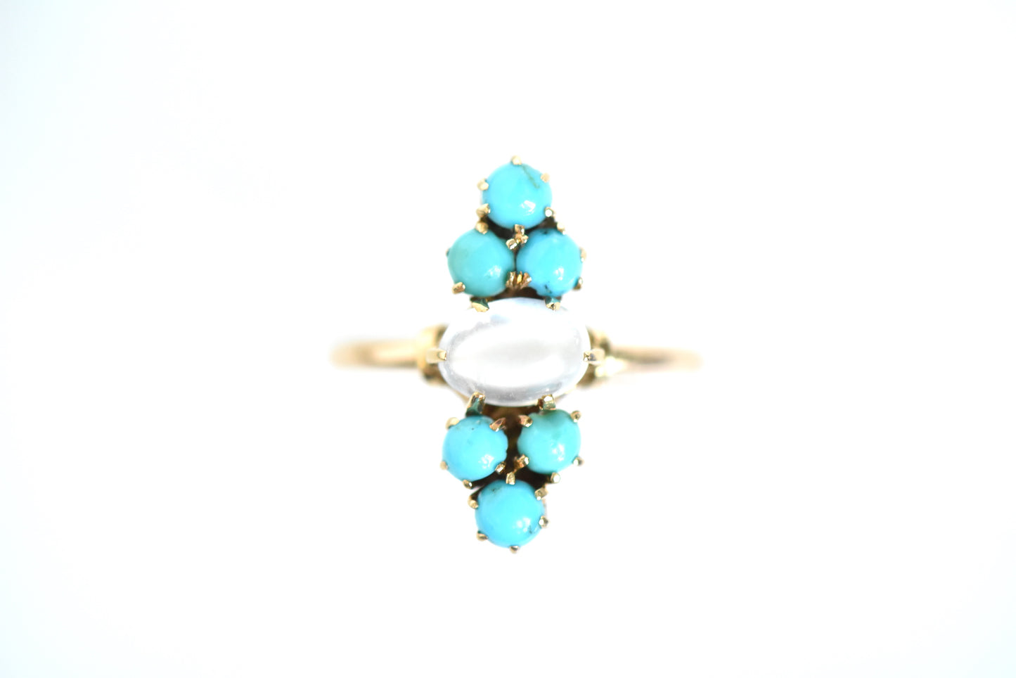 The Moonstone Navette Ring