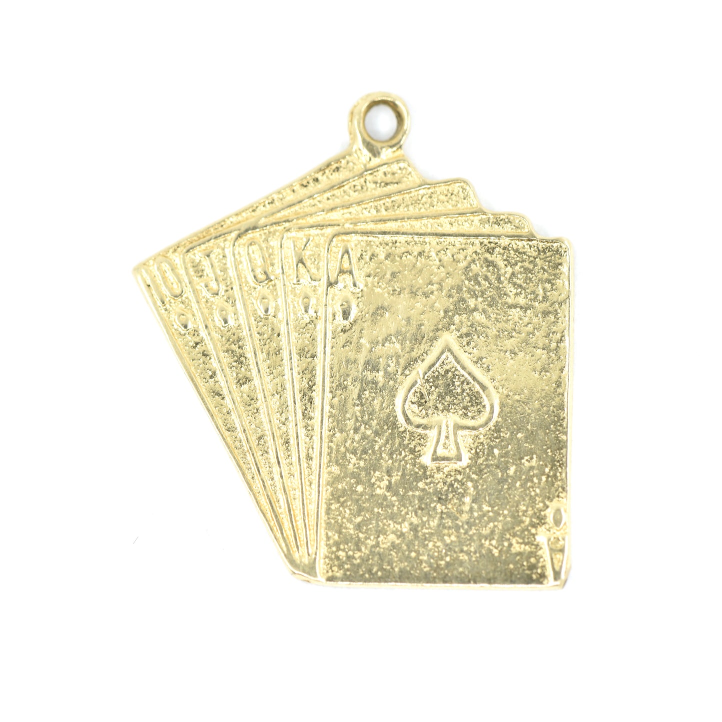 The Tarot Card Player Charm