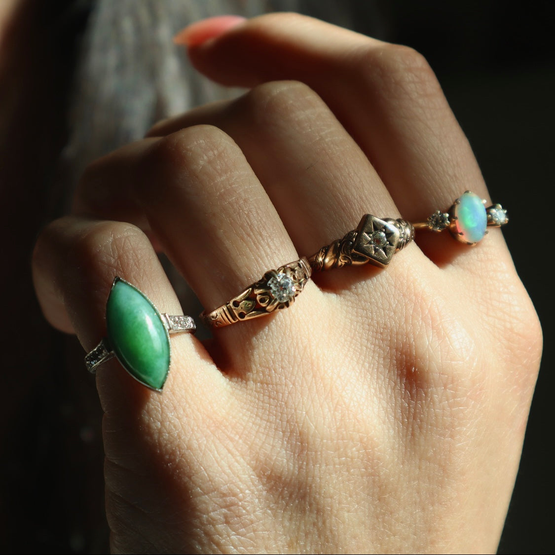 The Fiery Trilogy Ring