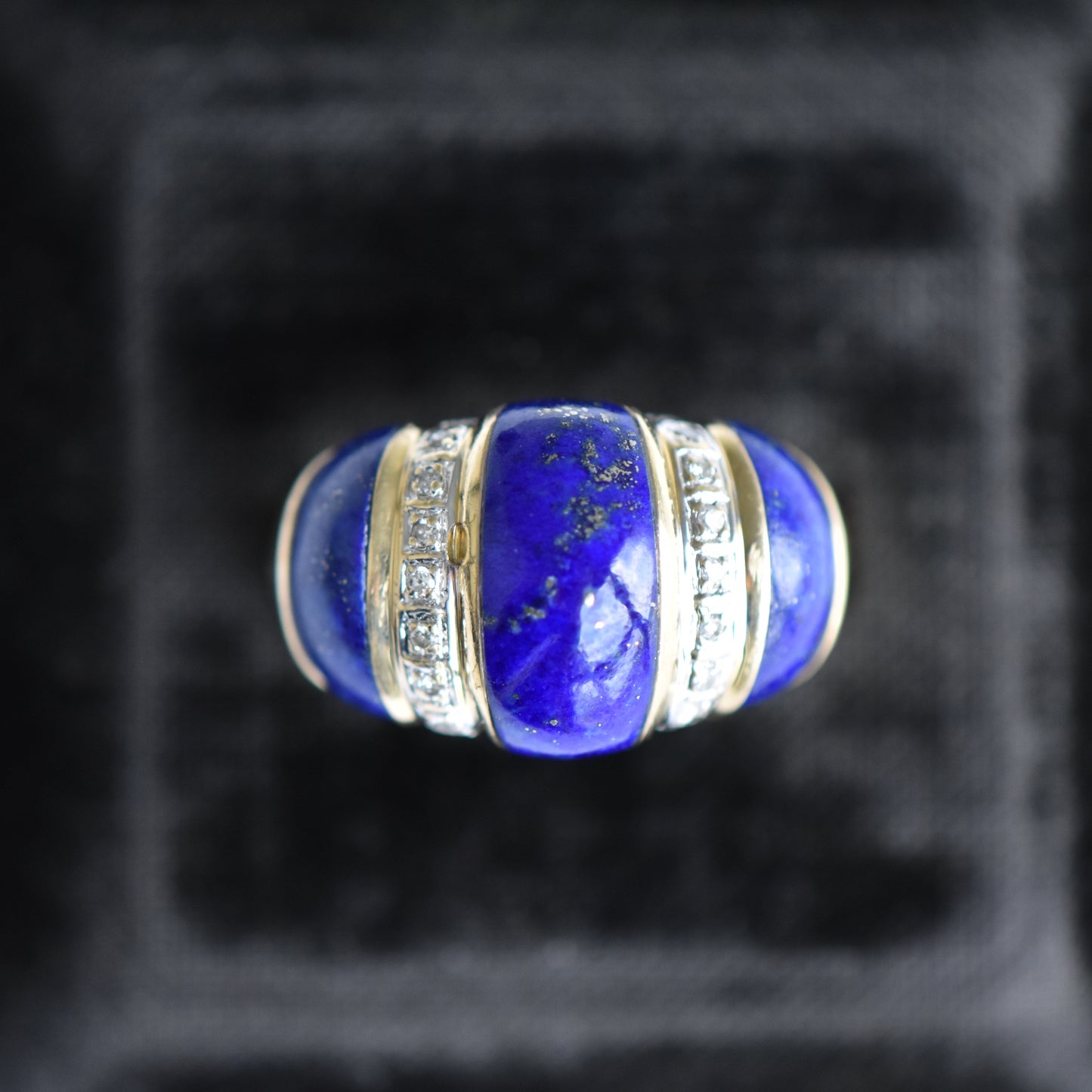 The Triple Lapis Ring