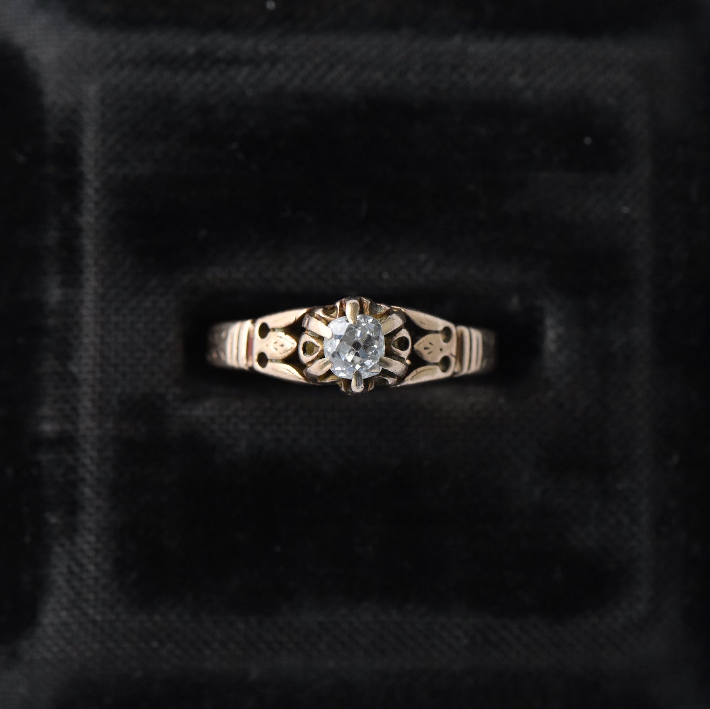 The Solitaire Serenade Ring