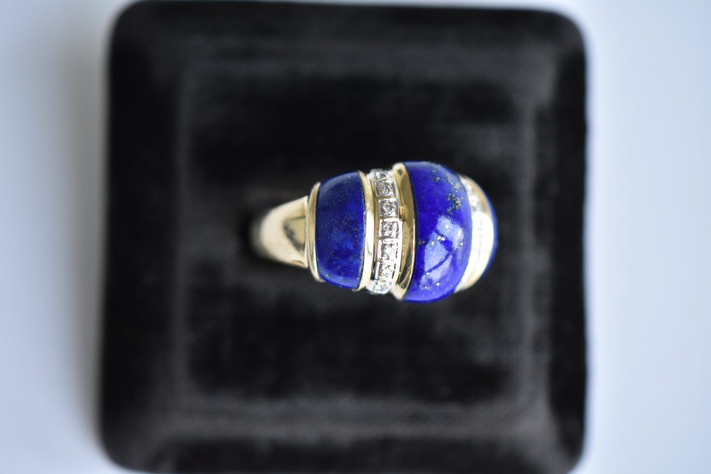 The Triple Lapis Ring