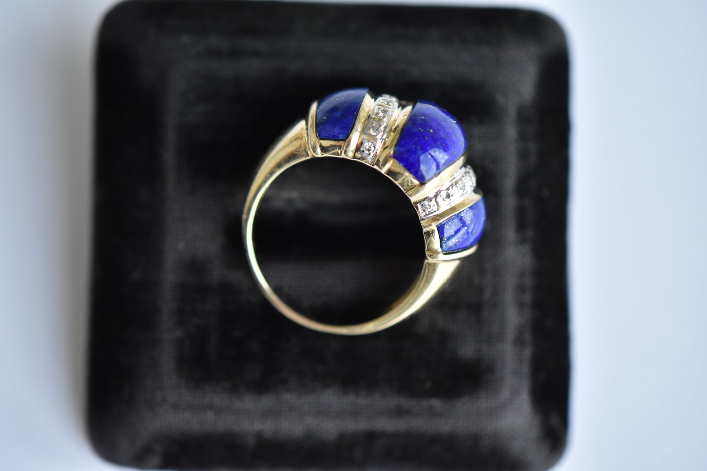 The Triple Lapis Ring