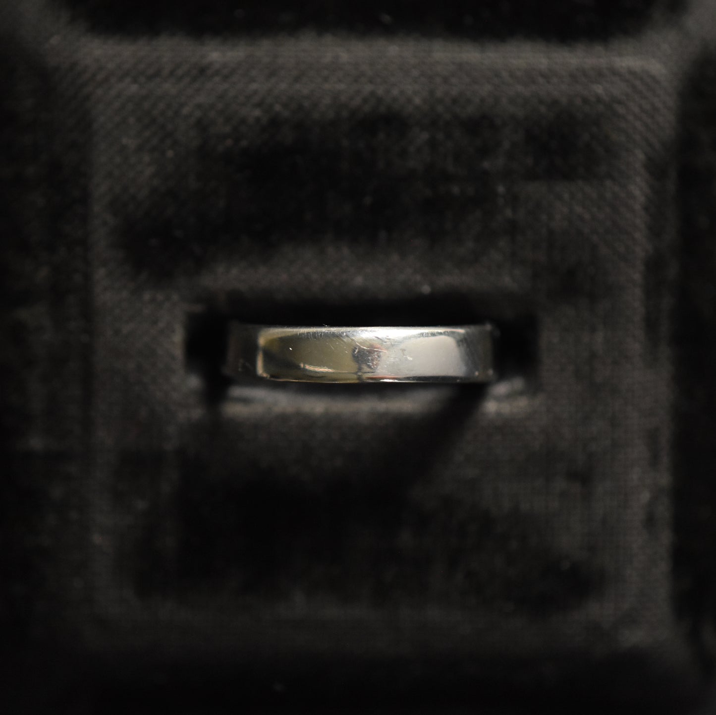 The Wide Platinum Ring