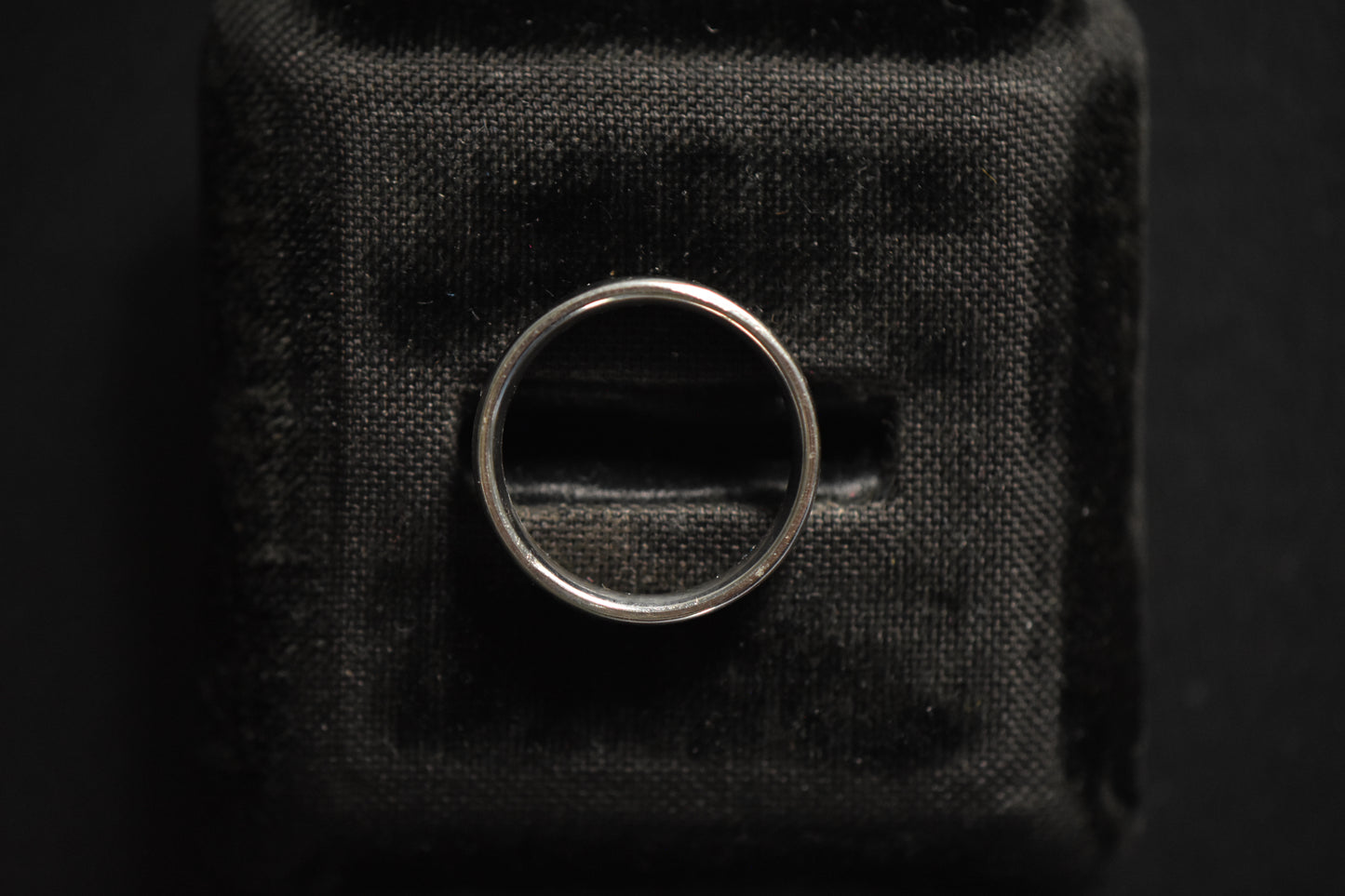 The Wide Platinum Ring