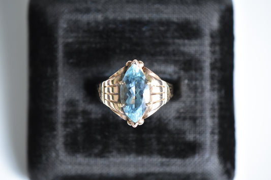 The Topaz Marquise Ring