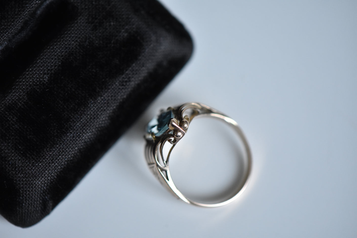 The Topaz Marquise Ring