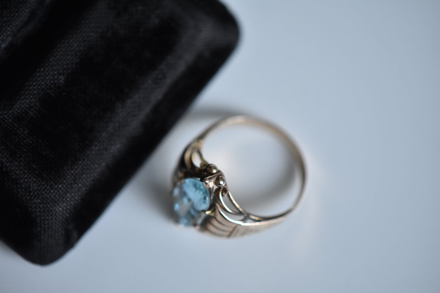 The Topaz Marquise Ring