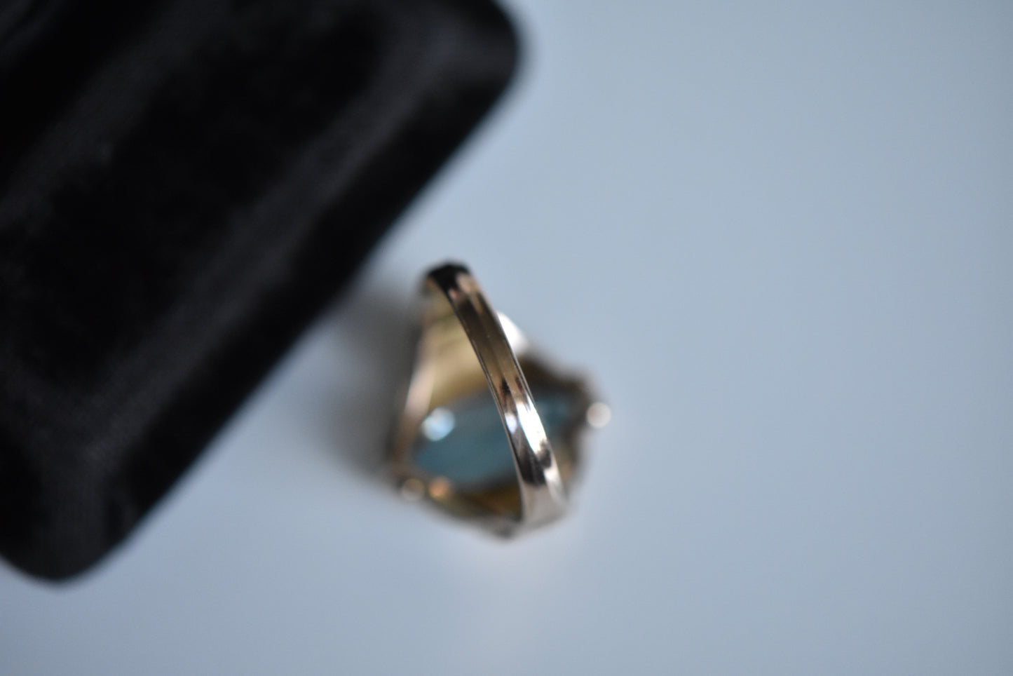 The Topaz Marquise Ring