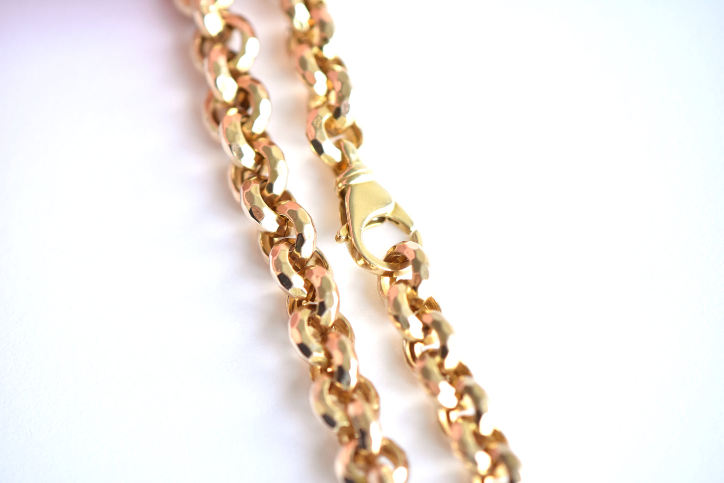 The Faceted Link Bracelet