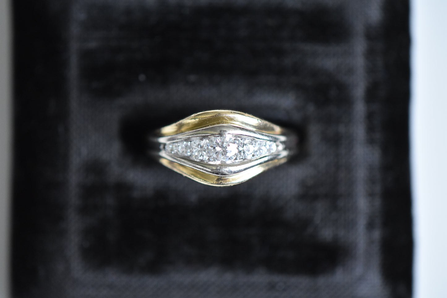 The Stepped Diamond Ring