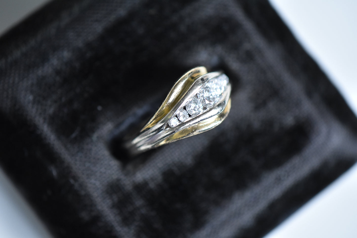 The Stepped Diamond Ring