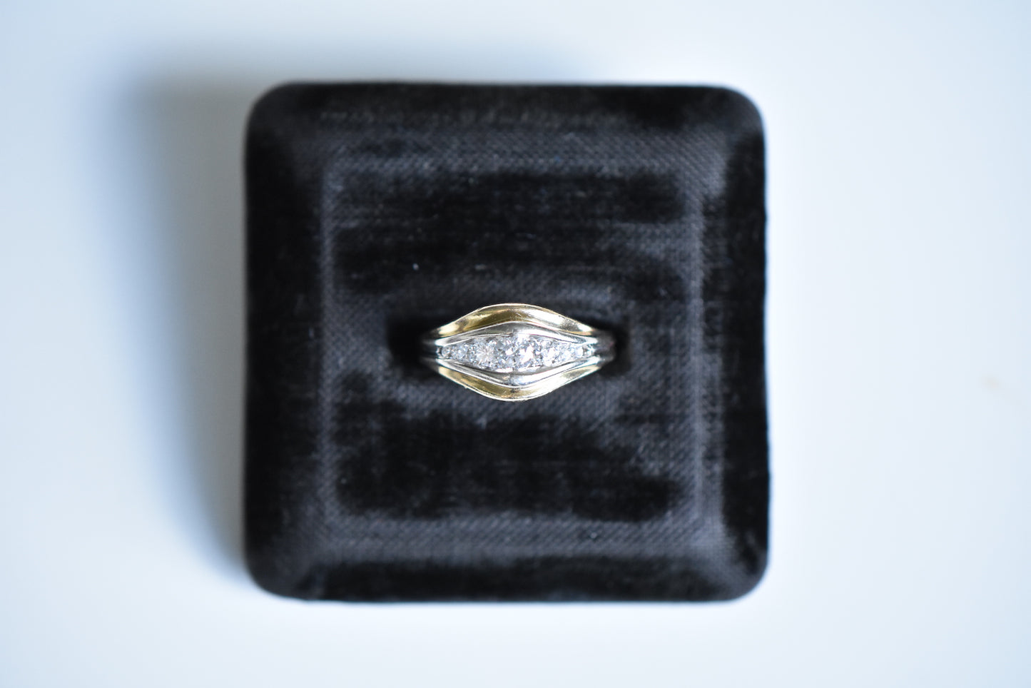 The Stepped Diamond Ring