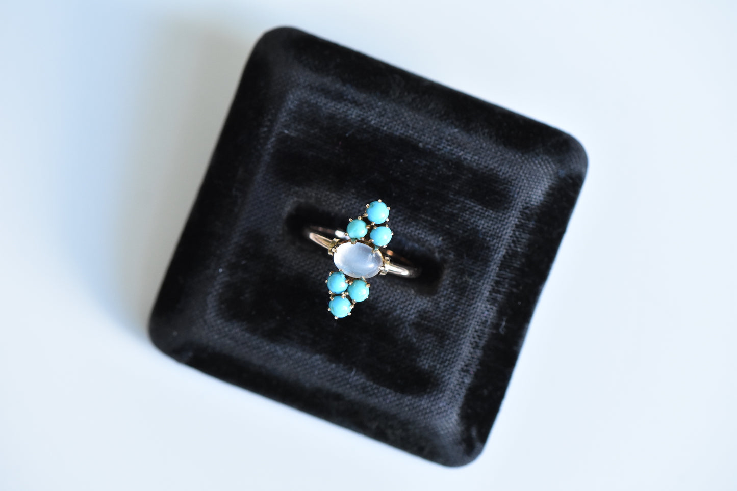 The Moonstone Navette Ring