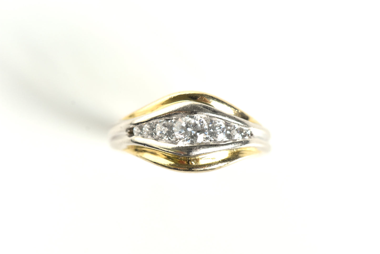 The Stepped Diamond Ring