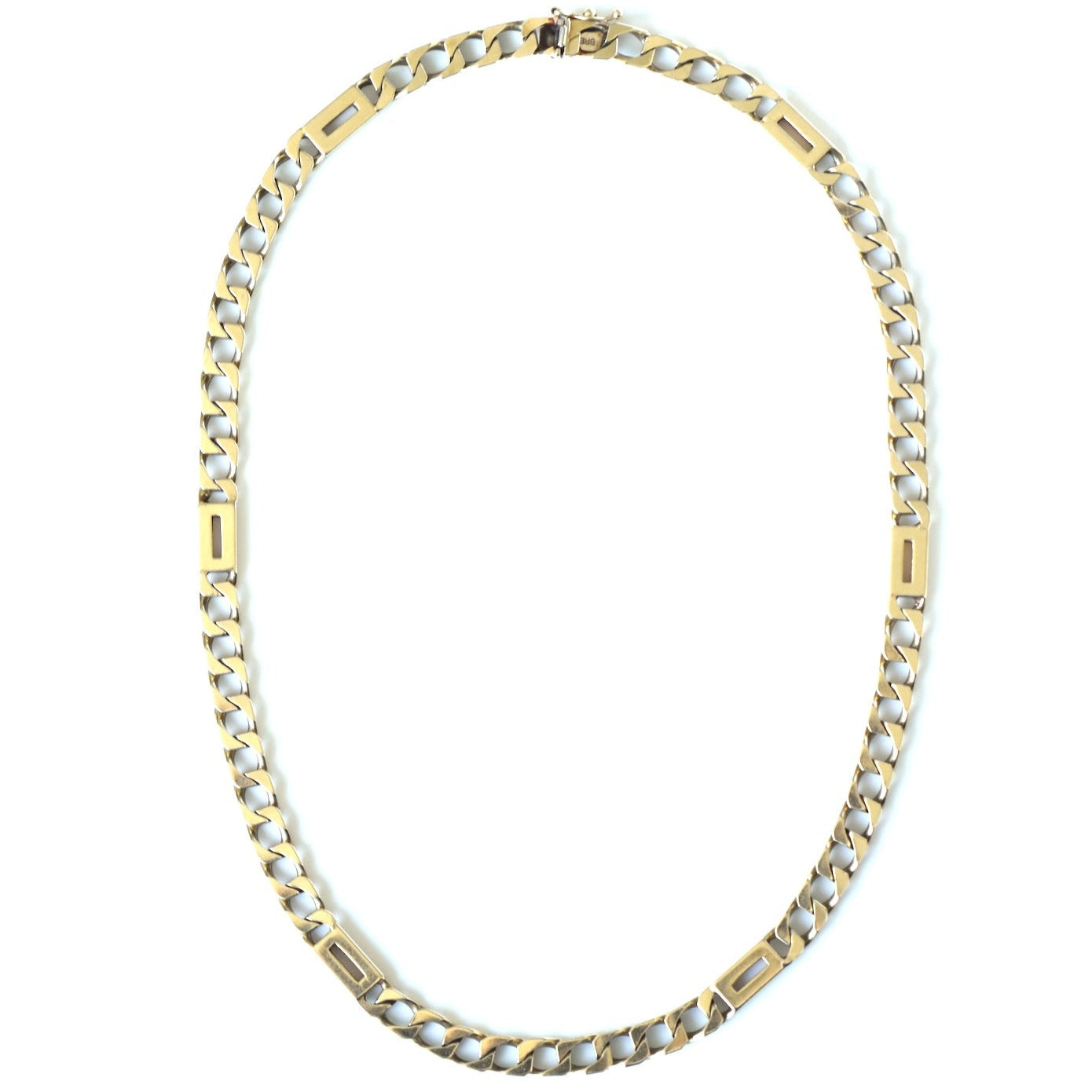 The Square Figaro Necklace