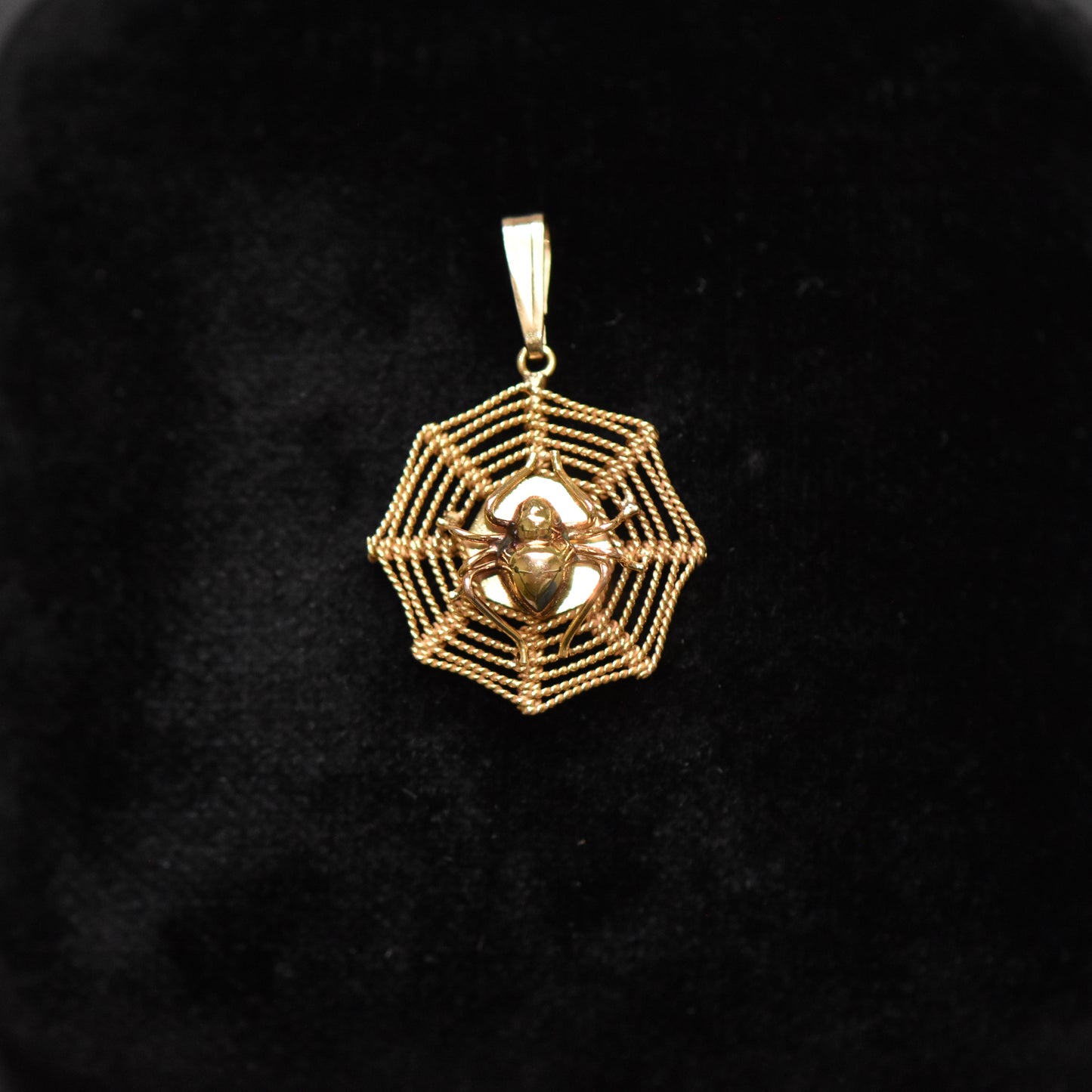 The Spider Web Pendant