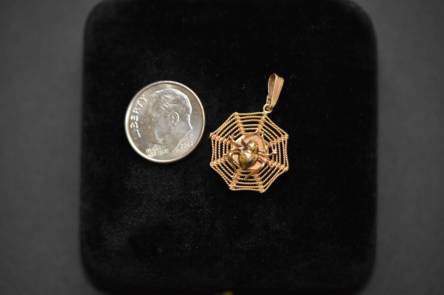 The Spider Web Pendant