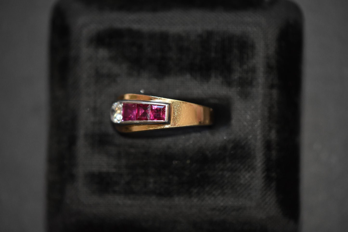 The Retro Ruby Ring