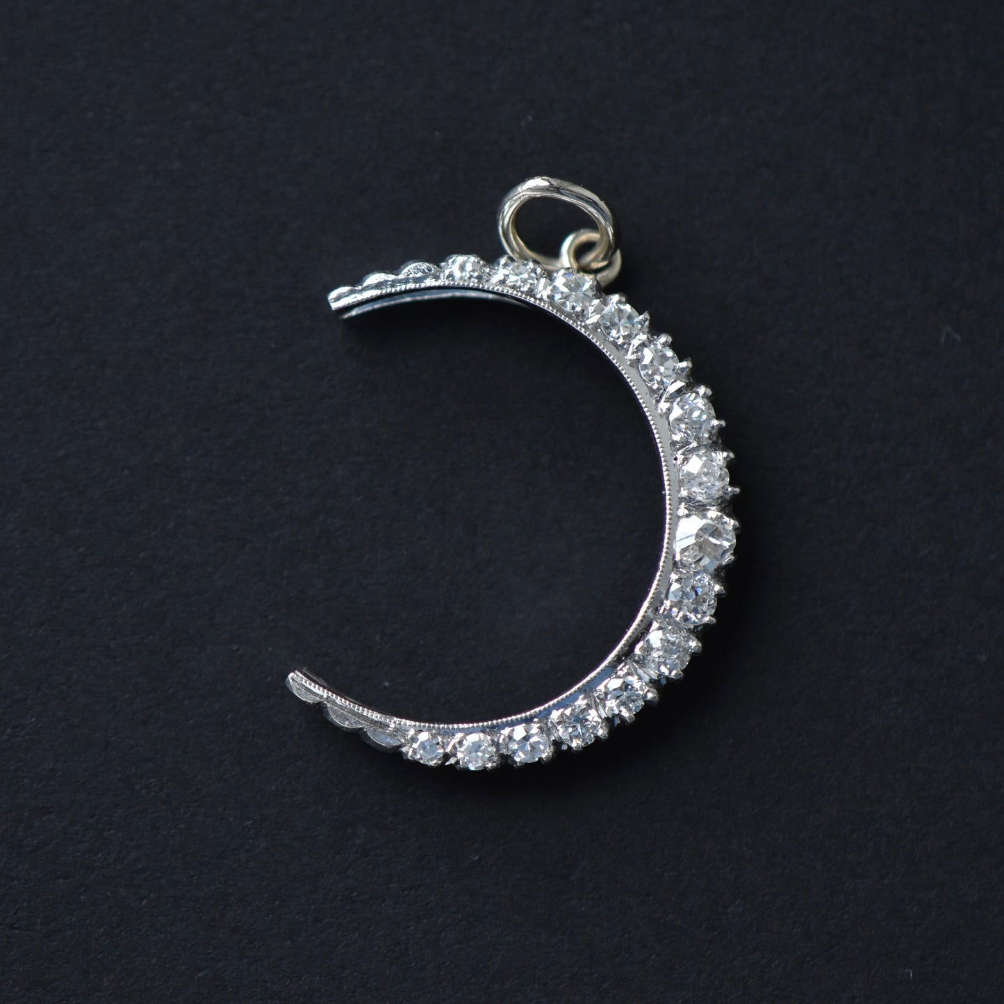 The Diamond Crescent Pendant