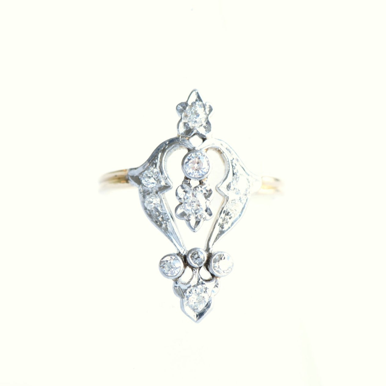 The Edwardian Diamond Dinner Ring