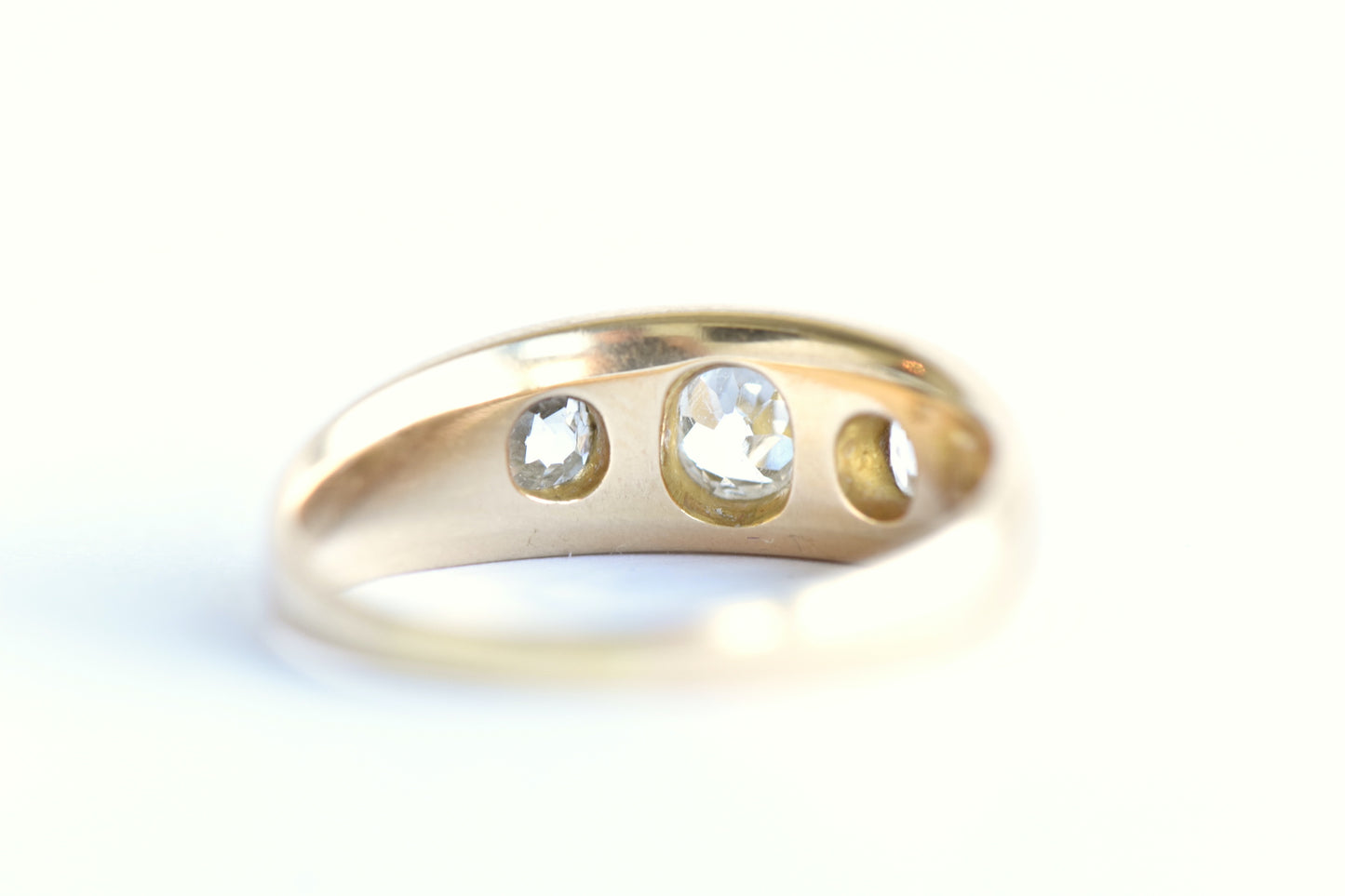 The Burnished Diamond Ring