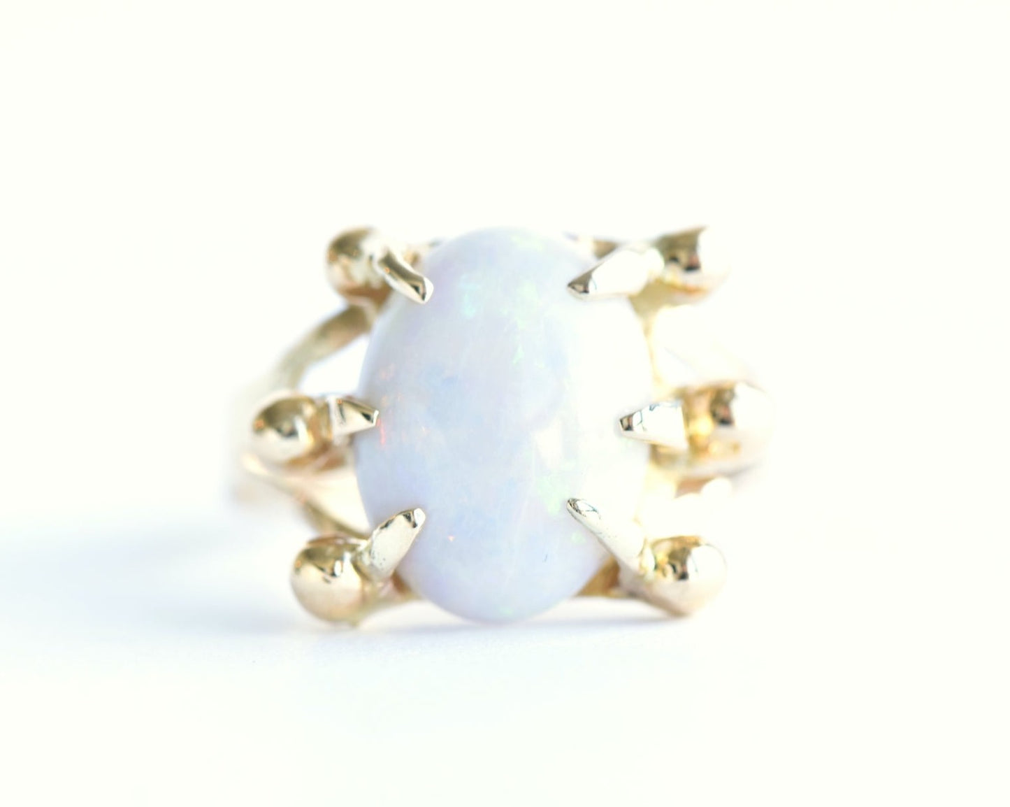 The Opal Claw Ring