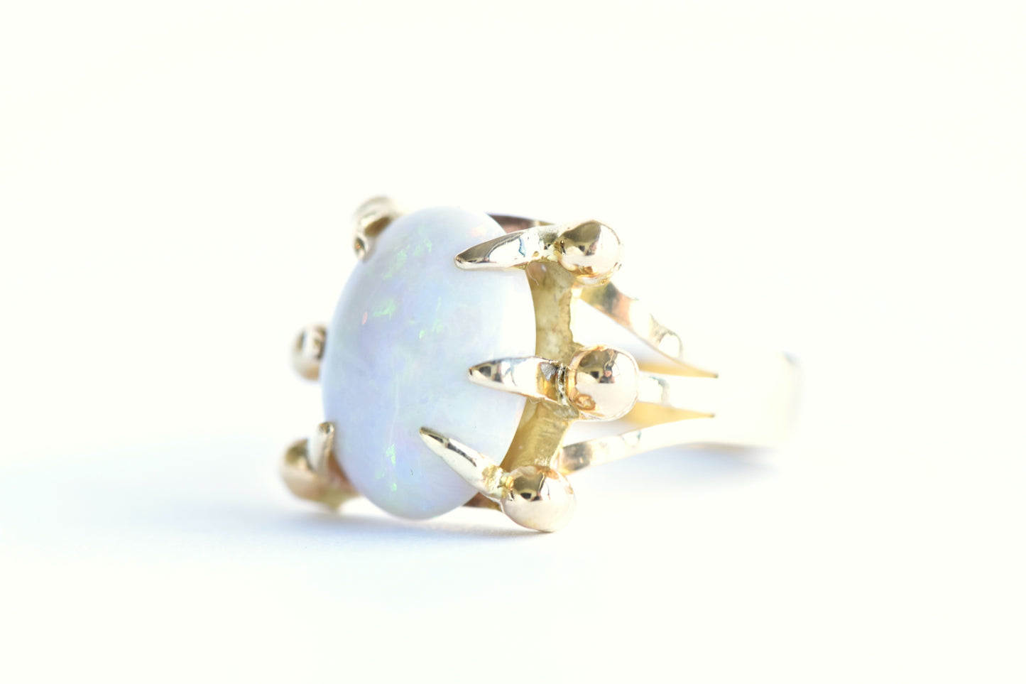 The Opal Claw Ring