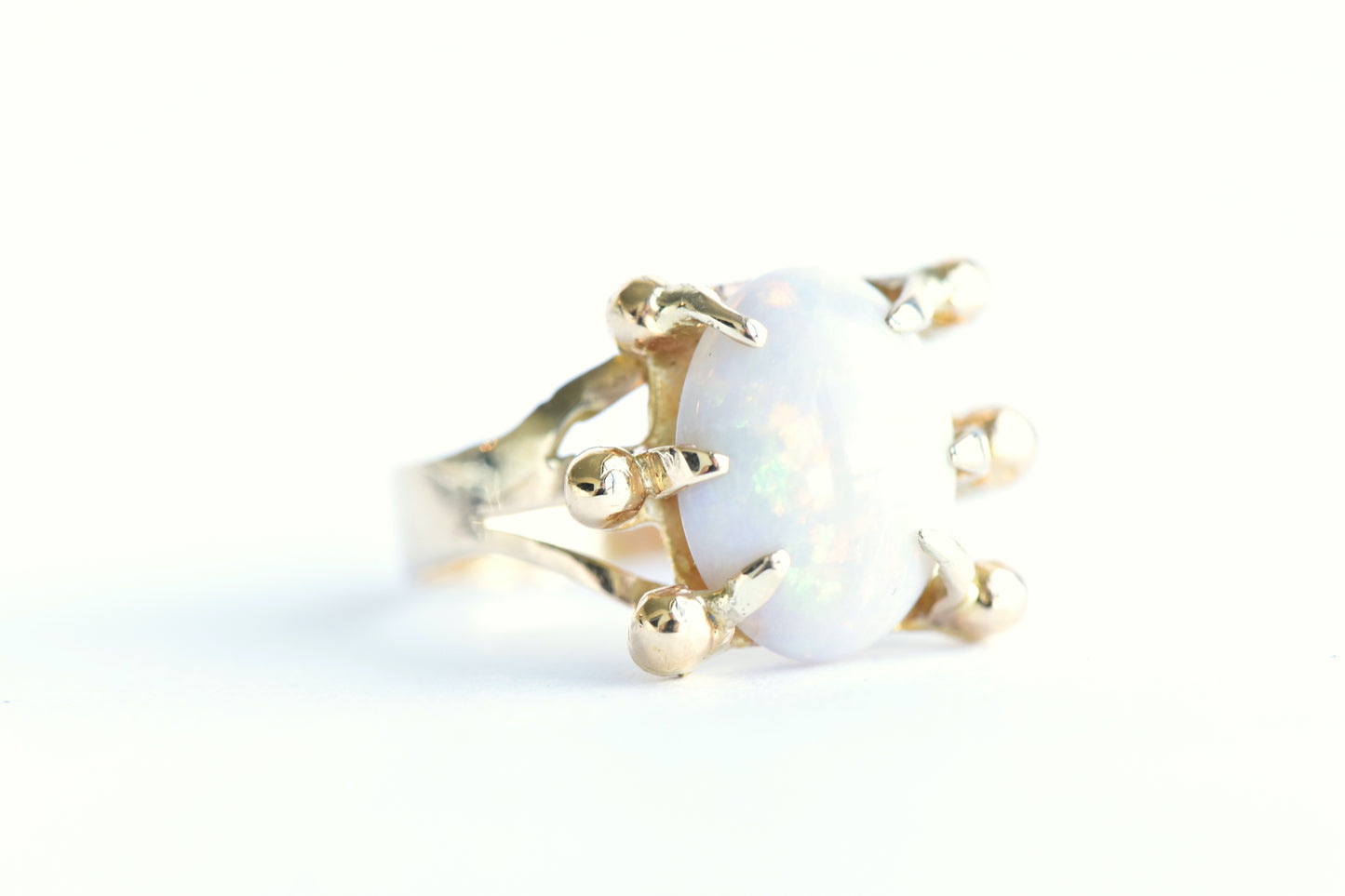 The Opal Claw Ring