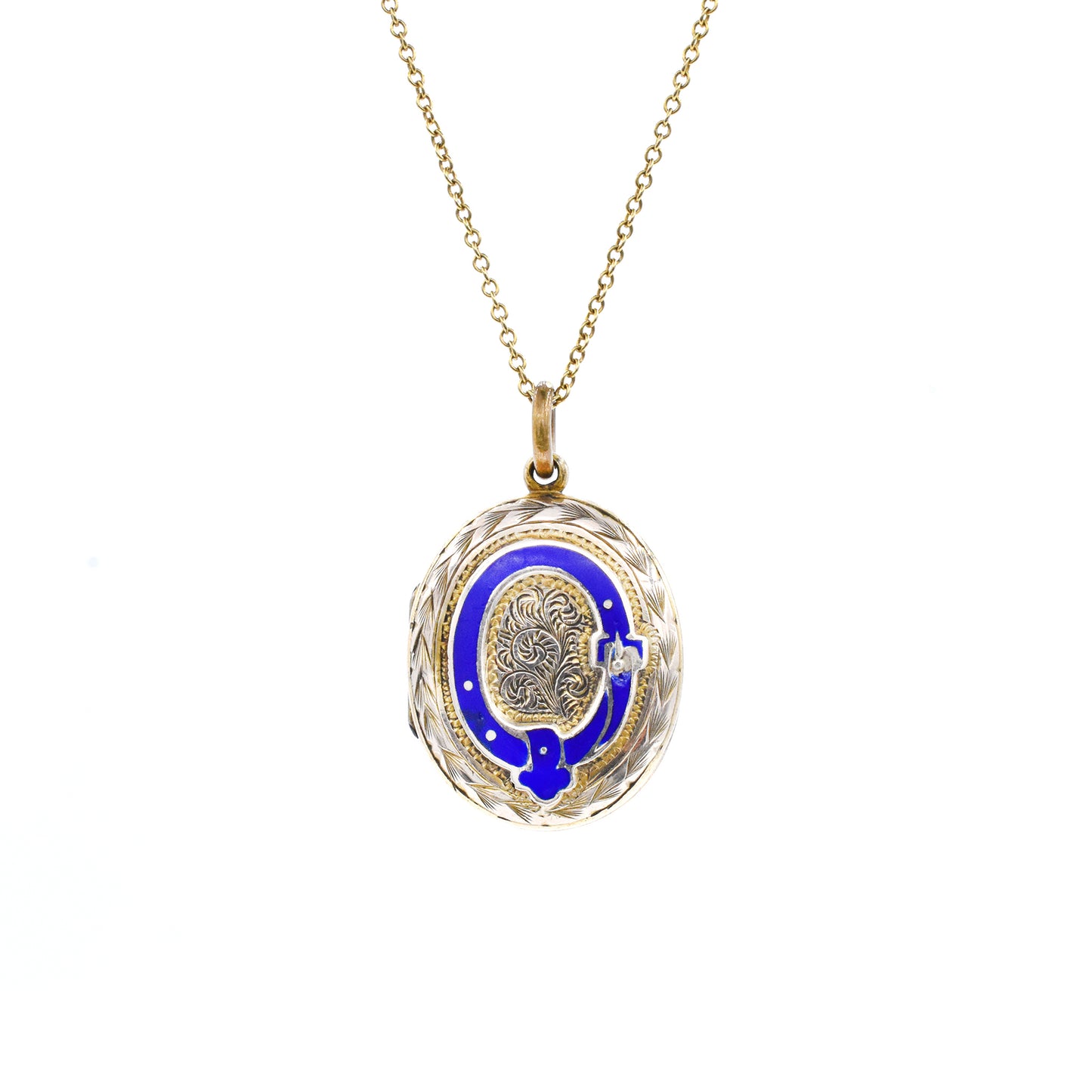 The Blue Buckle Locket