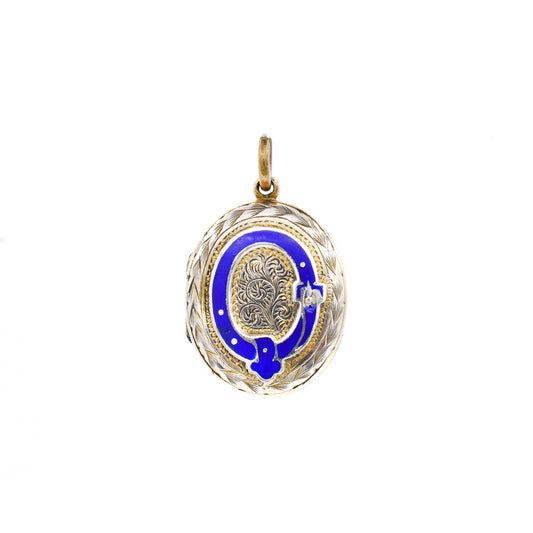 The Blue Buckle Locket