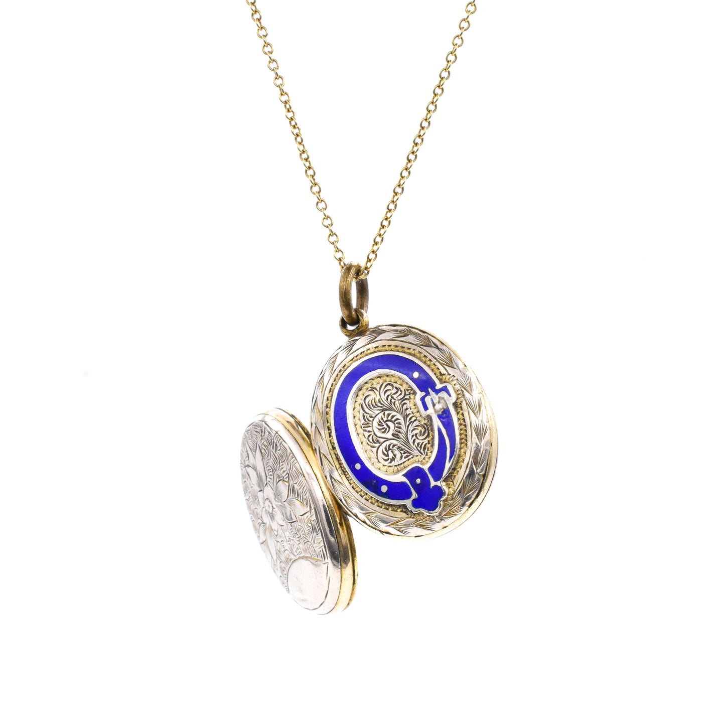 The Blue Buckle Locket