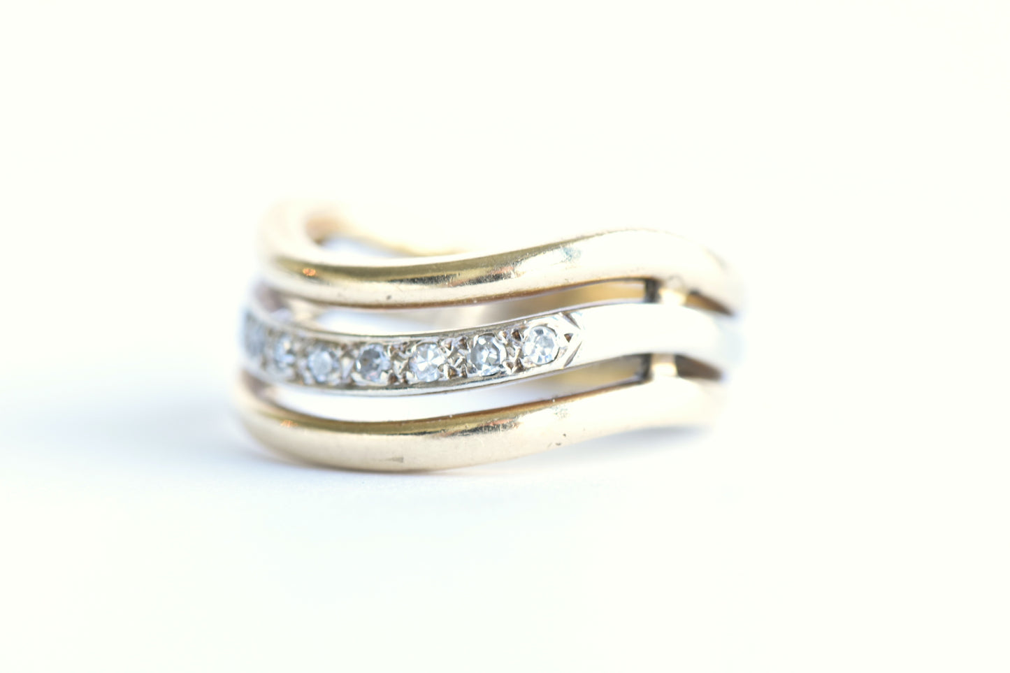 The Triple Band Diamond Ring