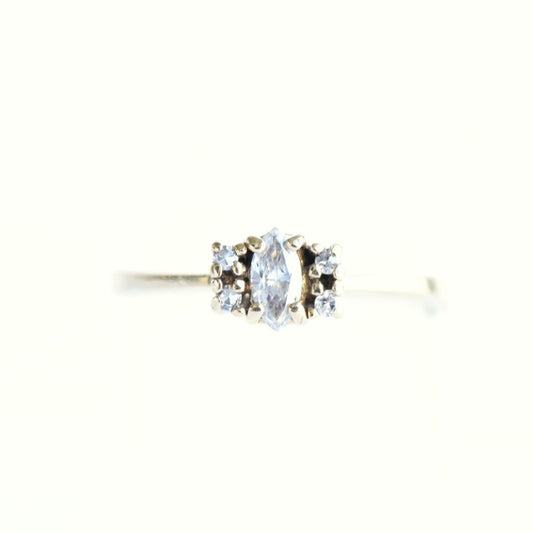 The Mini Marquise Ring