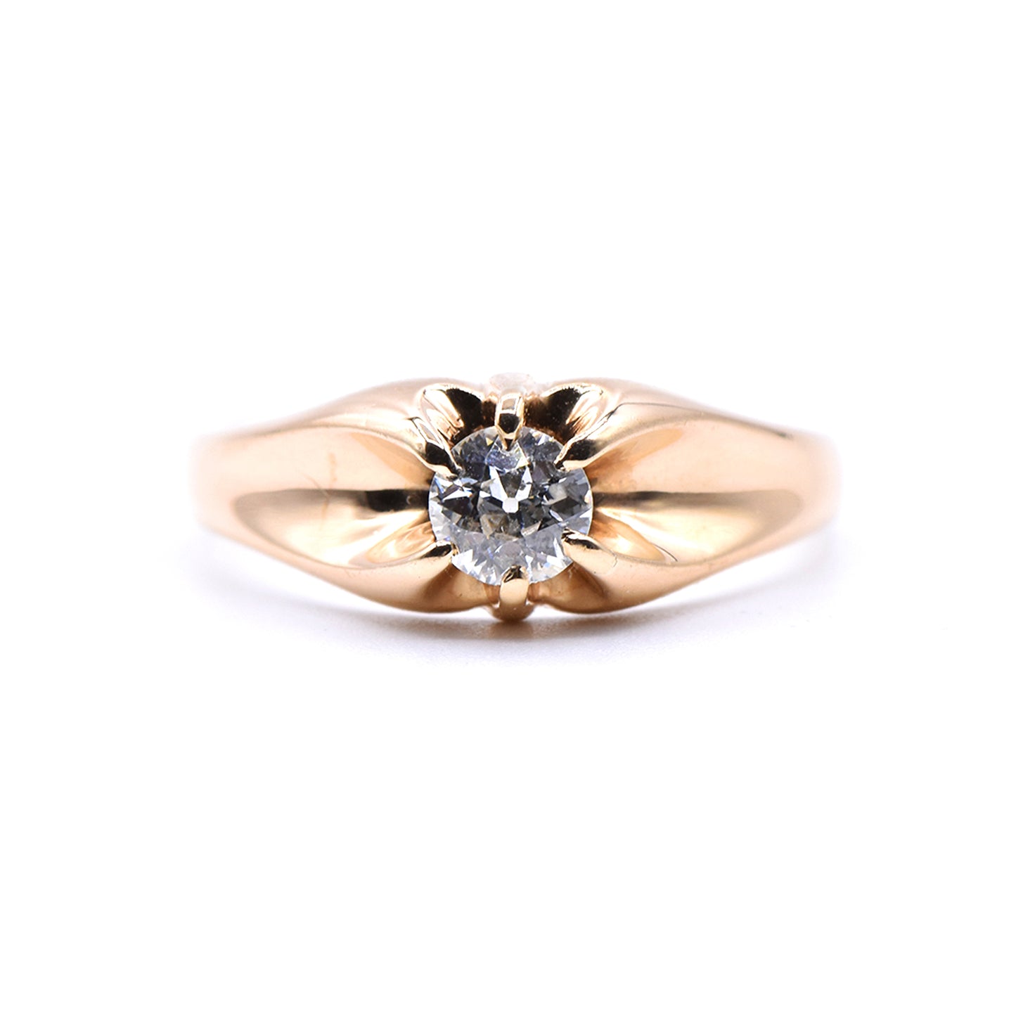 The Liquid Solitaire Ring