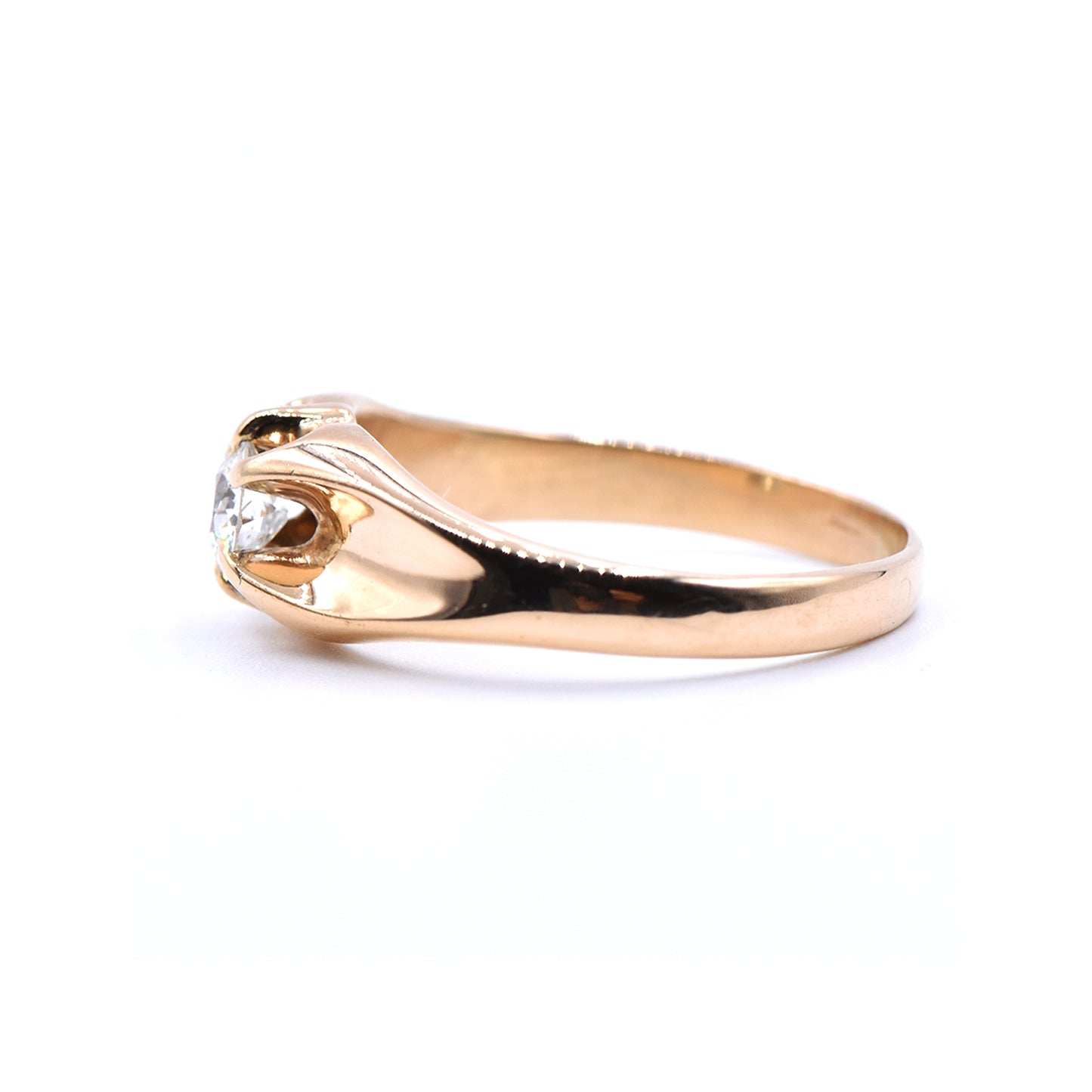 The Liquid Solitaire Ring