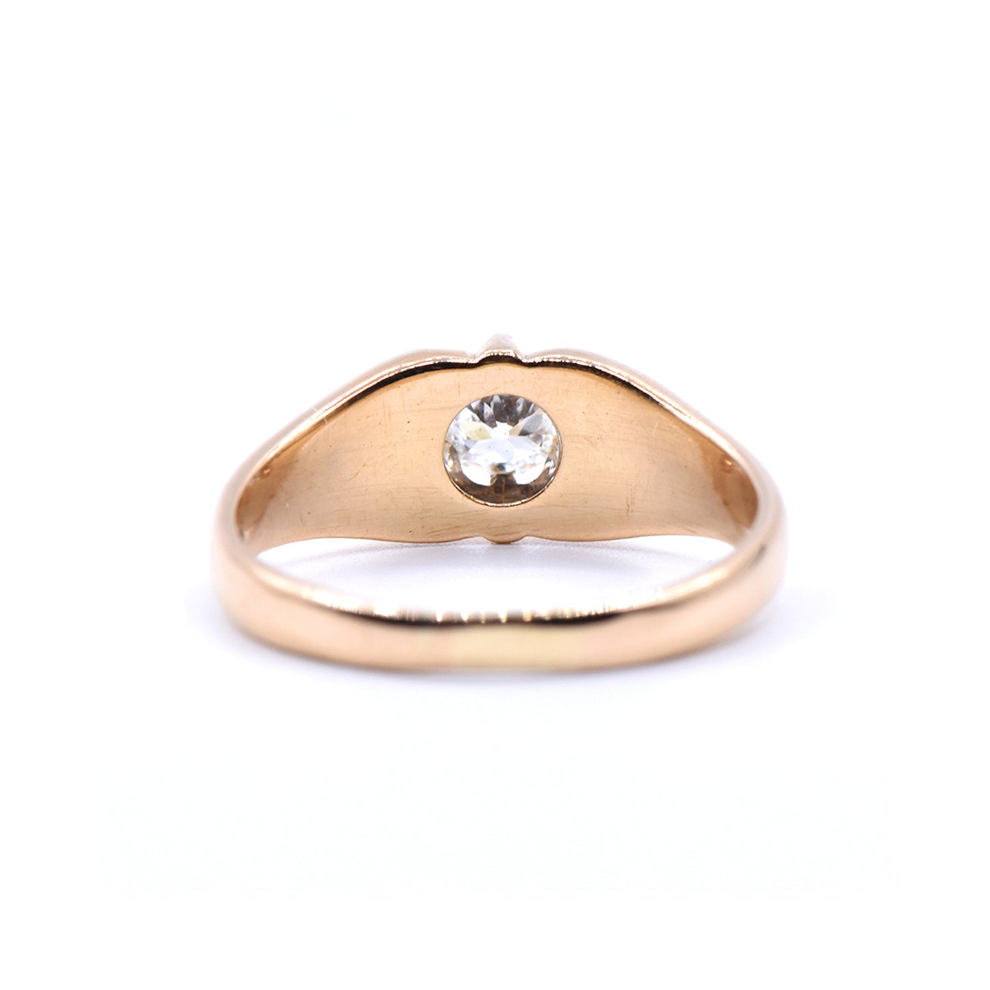 The Liquid Solitaire Ring