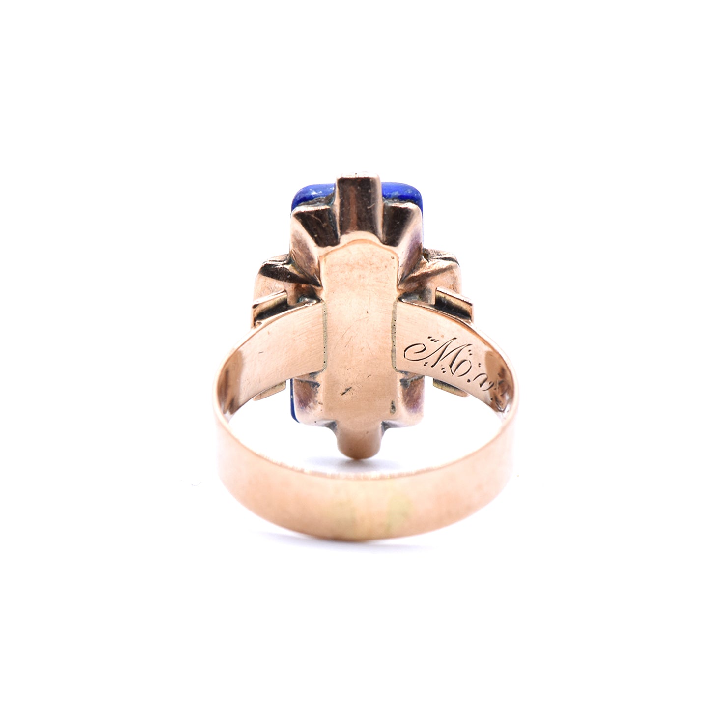 The Lapis Ziggurat Ring