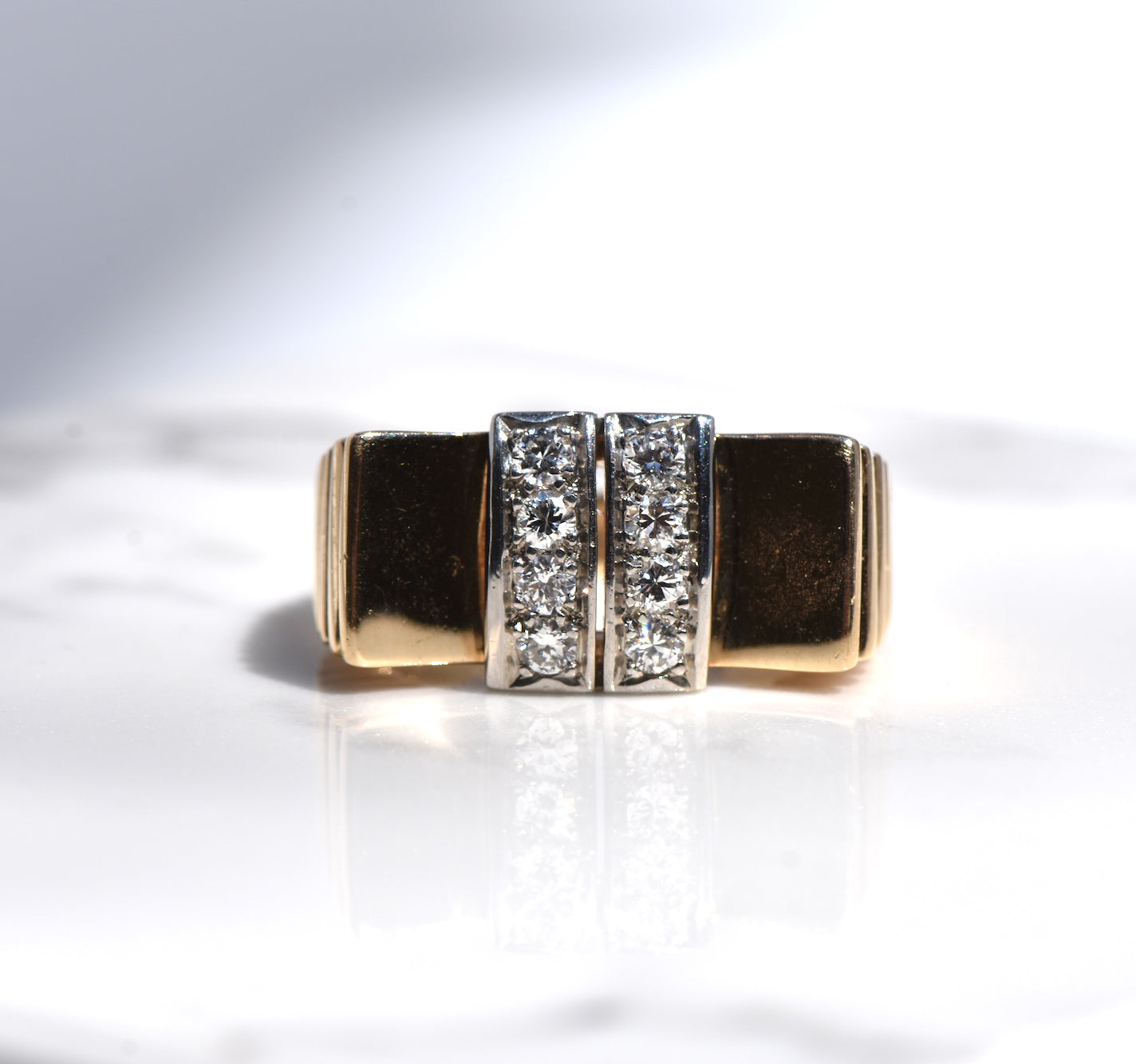 The Square Rib Tank Ring