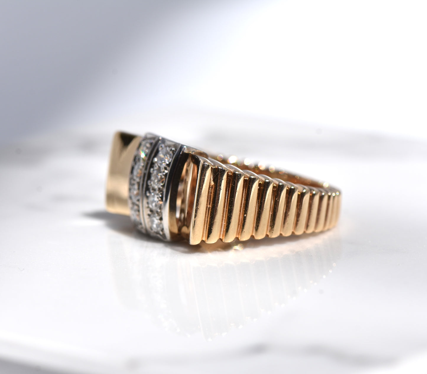 The Square Rib Tank Ring