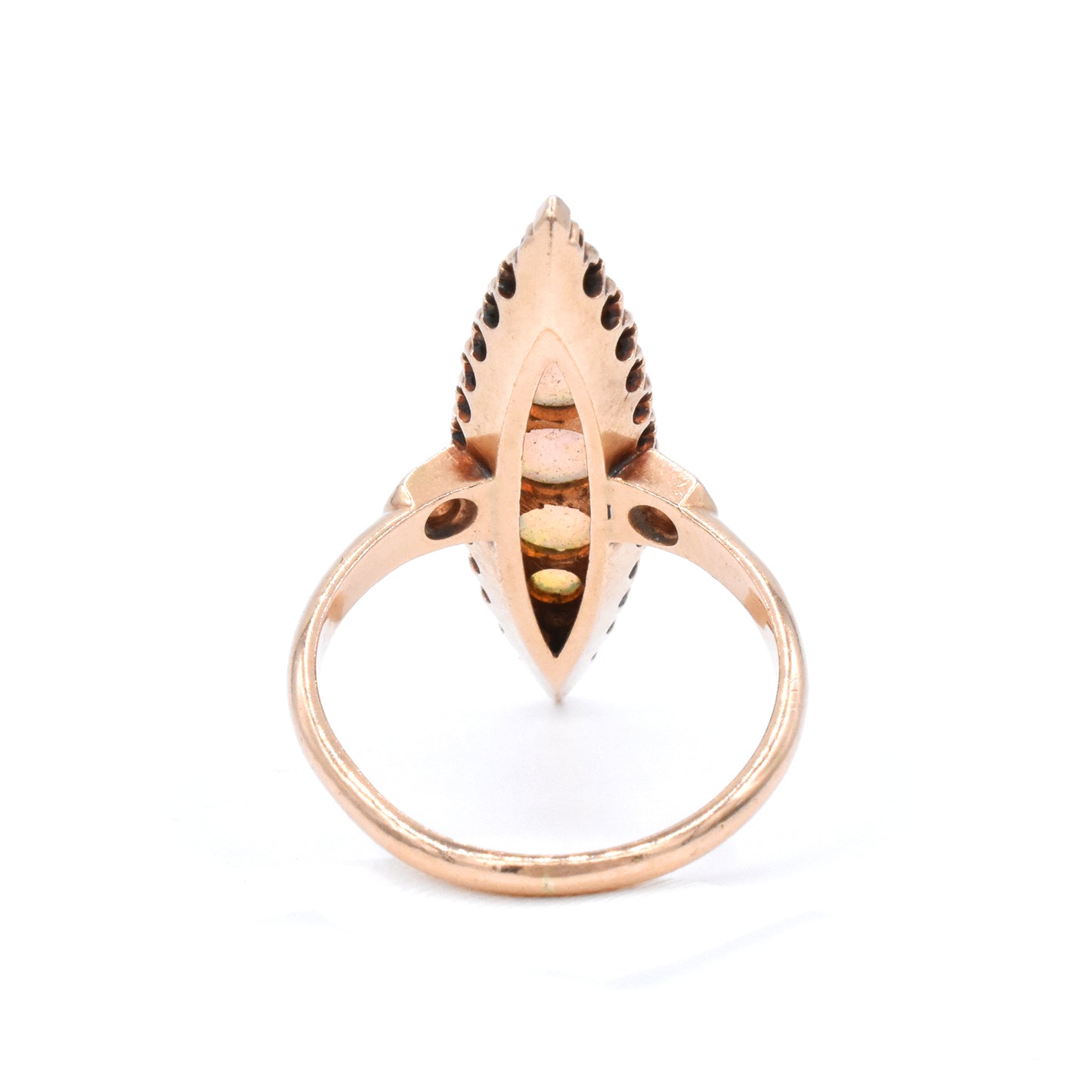 The Lightning Navette Ring