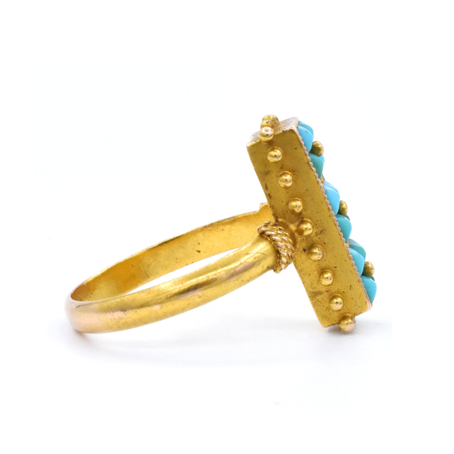 The Etruscan Turquoise Ring