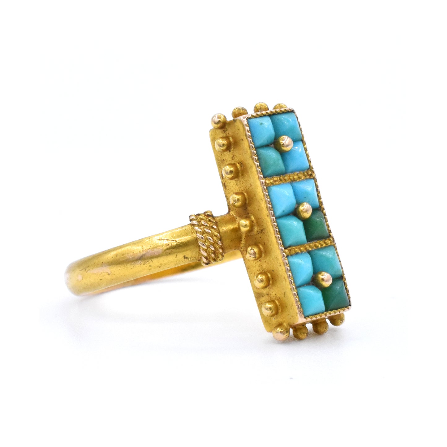 The Etruscan Turquoise Ring