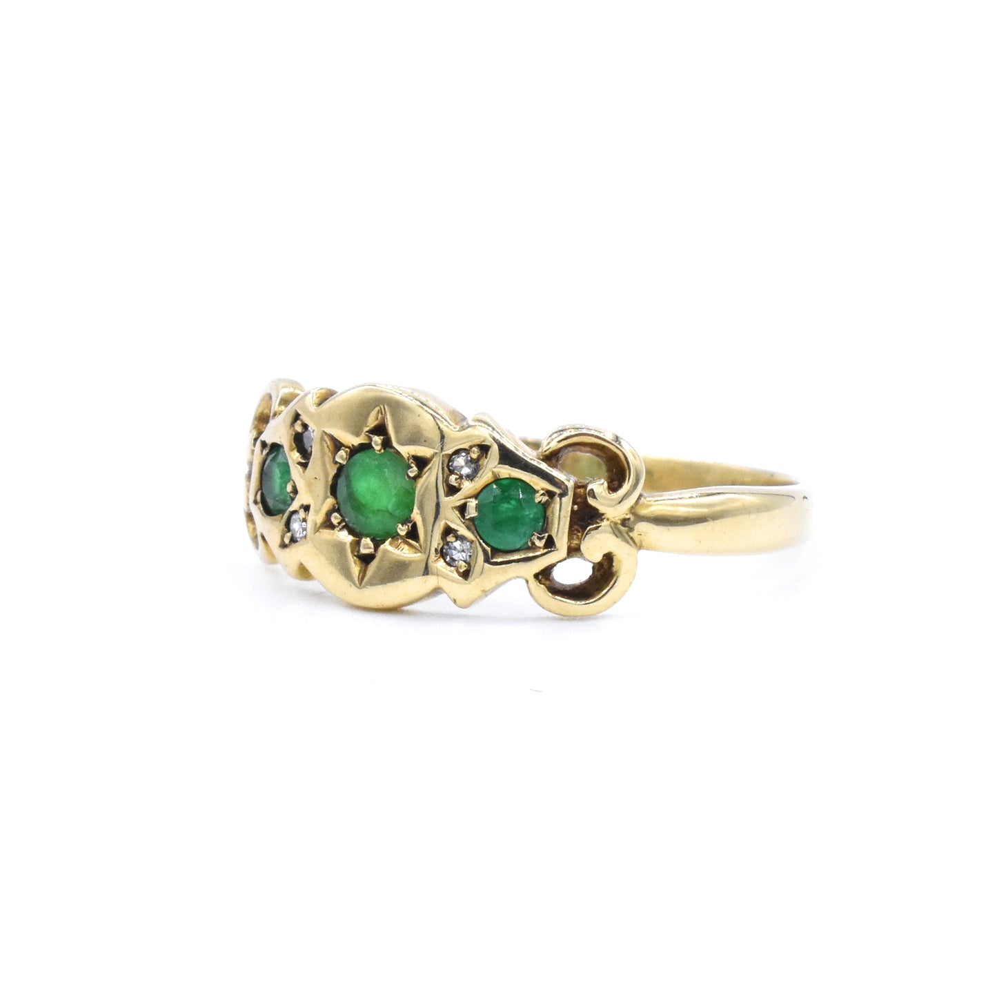 The Emerald Gypsy Ring