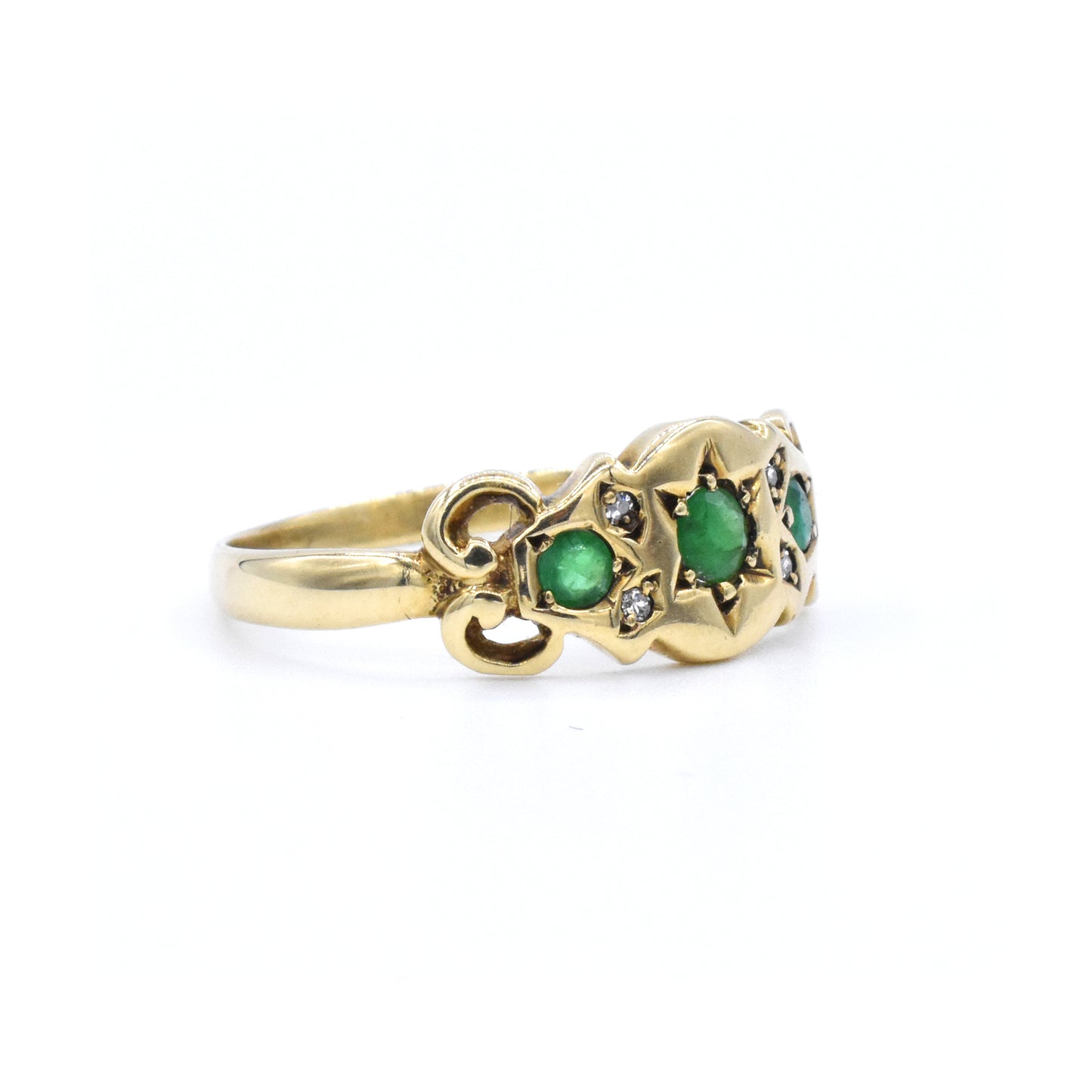 The Emerald Gypsy Ring