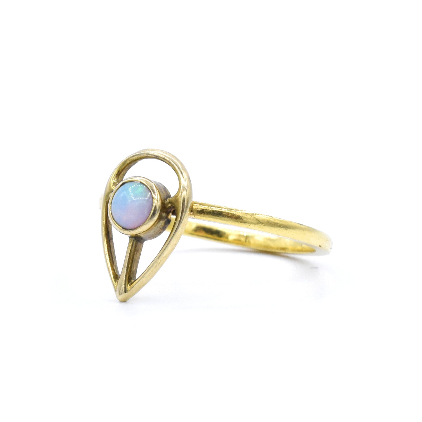 The Opal Teardrop Ring