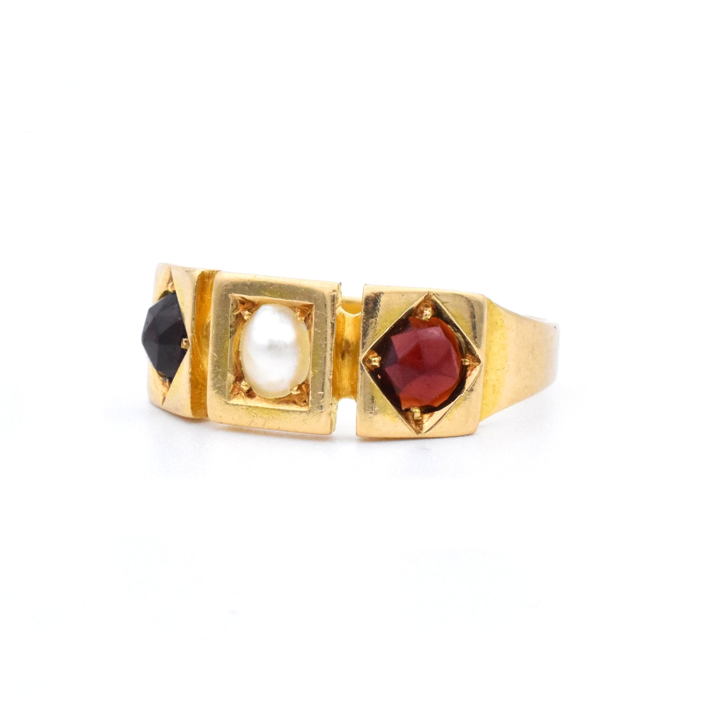 The Garnet Trilogy Ring